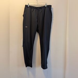 Under Armour Black Performance Joggers • Women’s XL • Lightweight Tapered Fit